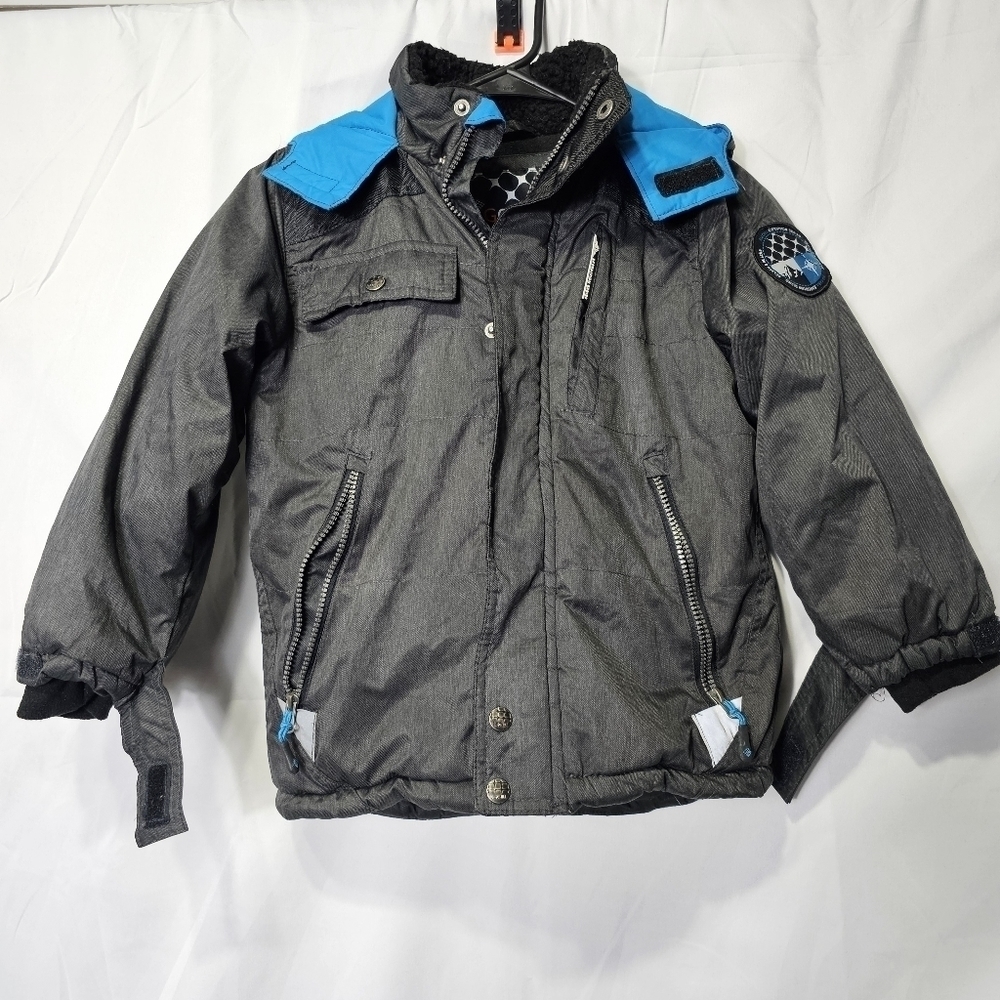 Big Chill Expedition Series Boys 6 blue and dark gray jacket